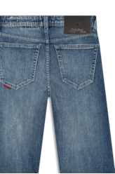 Calça Jeans Dark Sea Elastic Mom 1863-Lav.Medio C/ Grampos