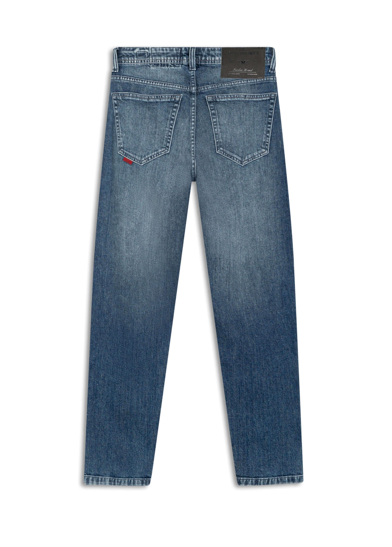Calça Jeans Dark Sea Elastic Mom 1863-Lav.Medio C/ Grampos