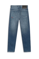 Calça Jeans Dark Sea Elastic Mom 1863-Lav.Medio C/ Grampos