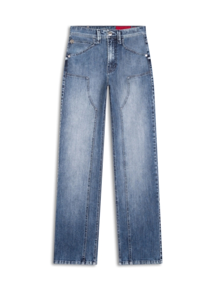 Calça Jeans Deep Blue Elastic 1774-Lav.Medio C/Tank