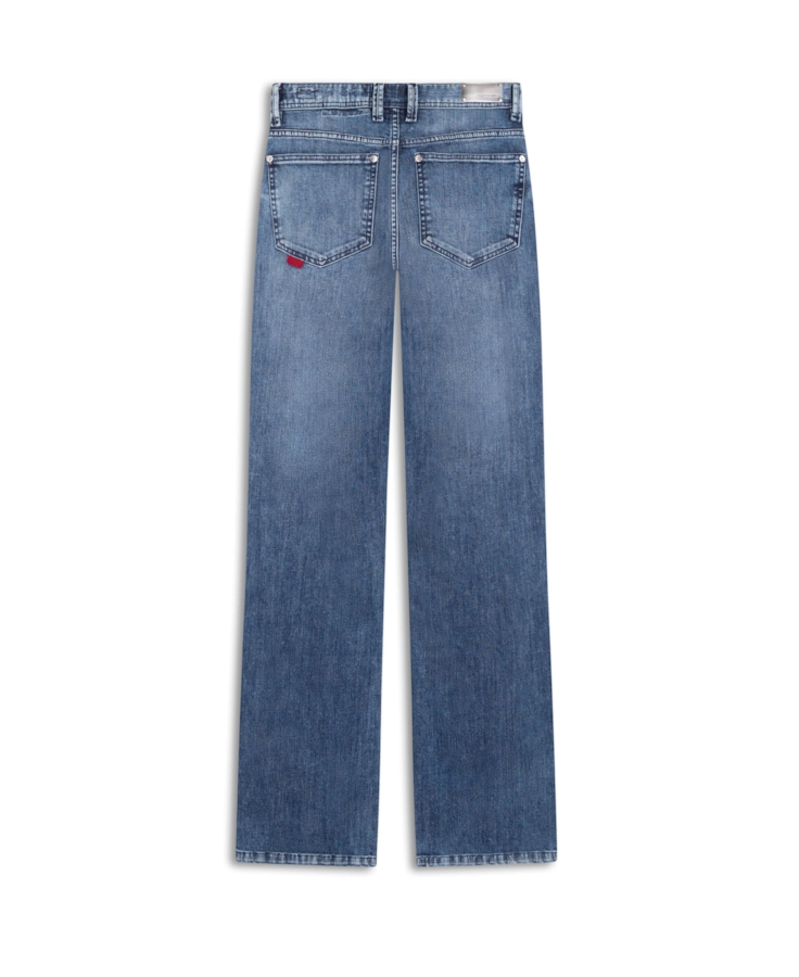 Calça Jeans Deep Blue Elastic 1774-Lav.Medio C/Tank