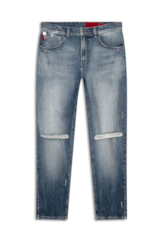 Calça Jeans Deep Blue Elastic Ii 1801-Lav.Medio C/Estiletado