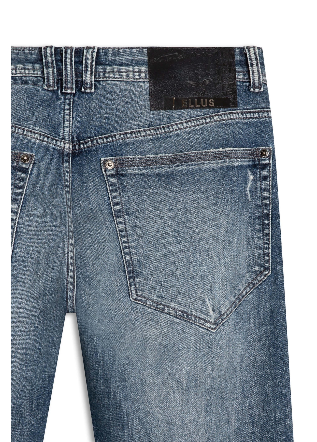 Calça Jeans Deep Blue Elastic Ii 1801-Lav.Medio C/Estiletado