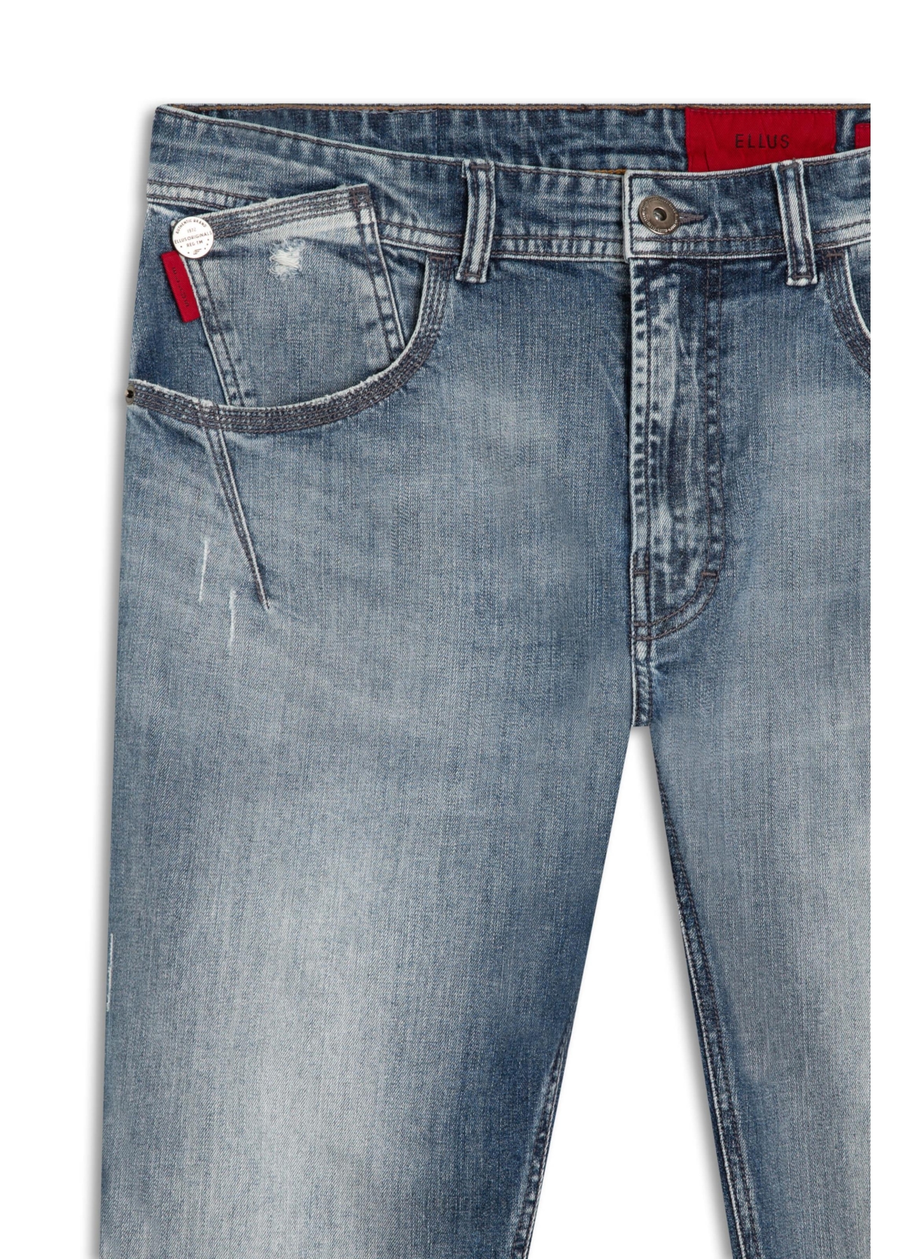 Calça Jeans Deep Blue Elastic Ii 1801-Lav.Medio C/Estiletado