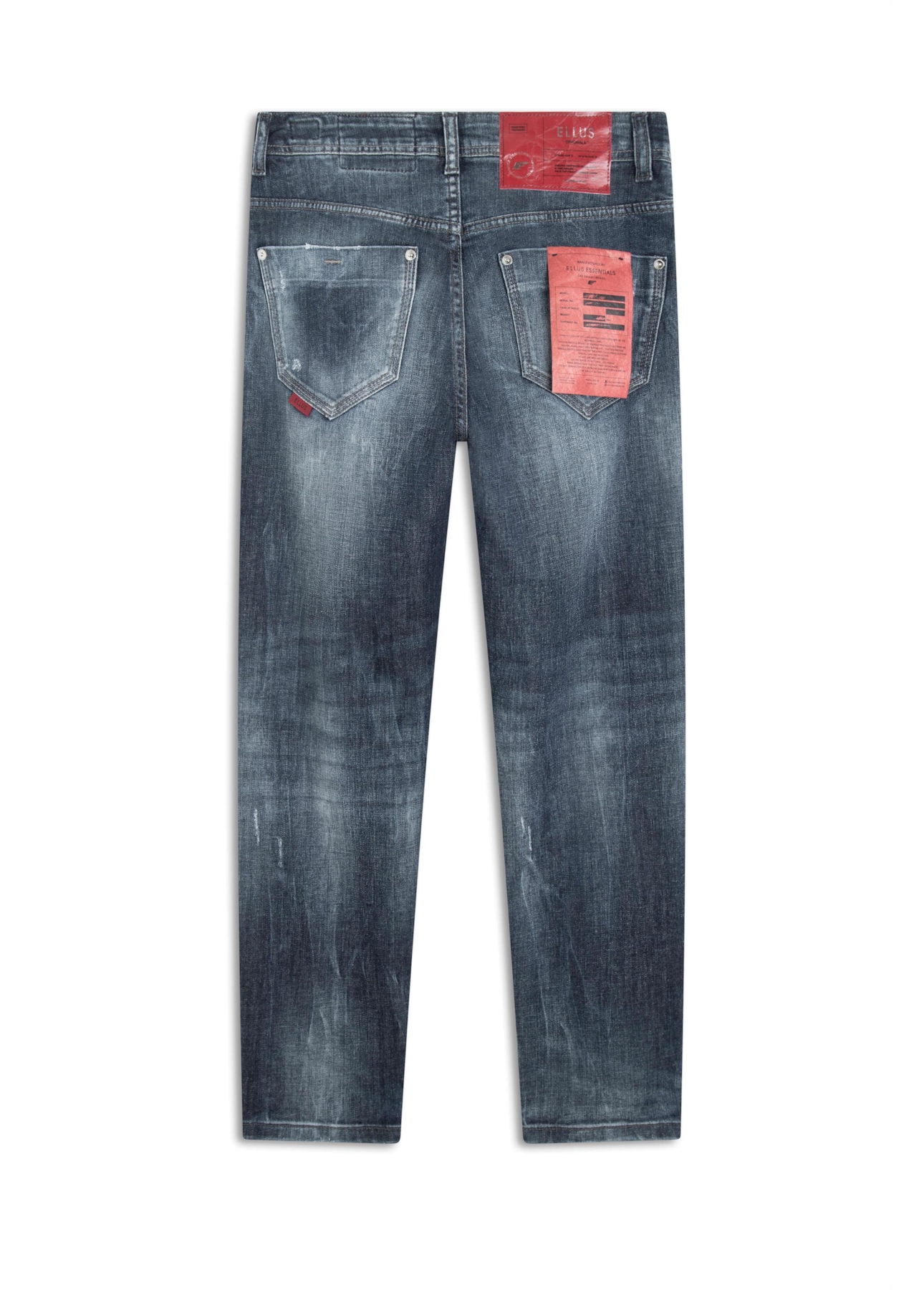 Calça Jeans Deep Blue Rihanna 1688- Lav.Esc. C/Cerzidos