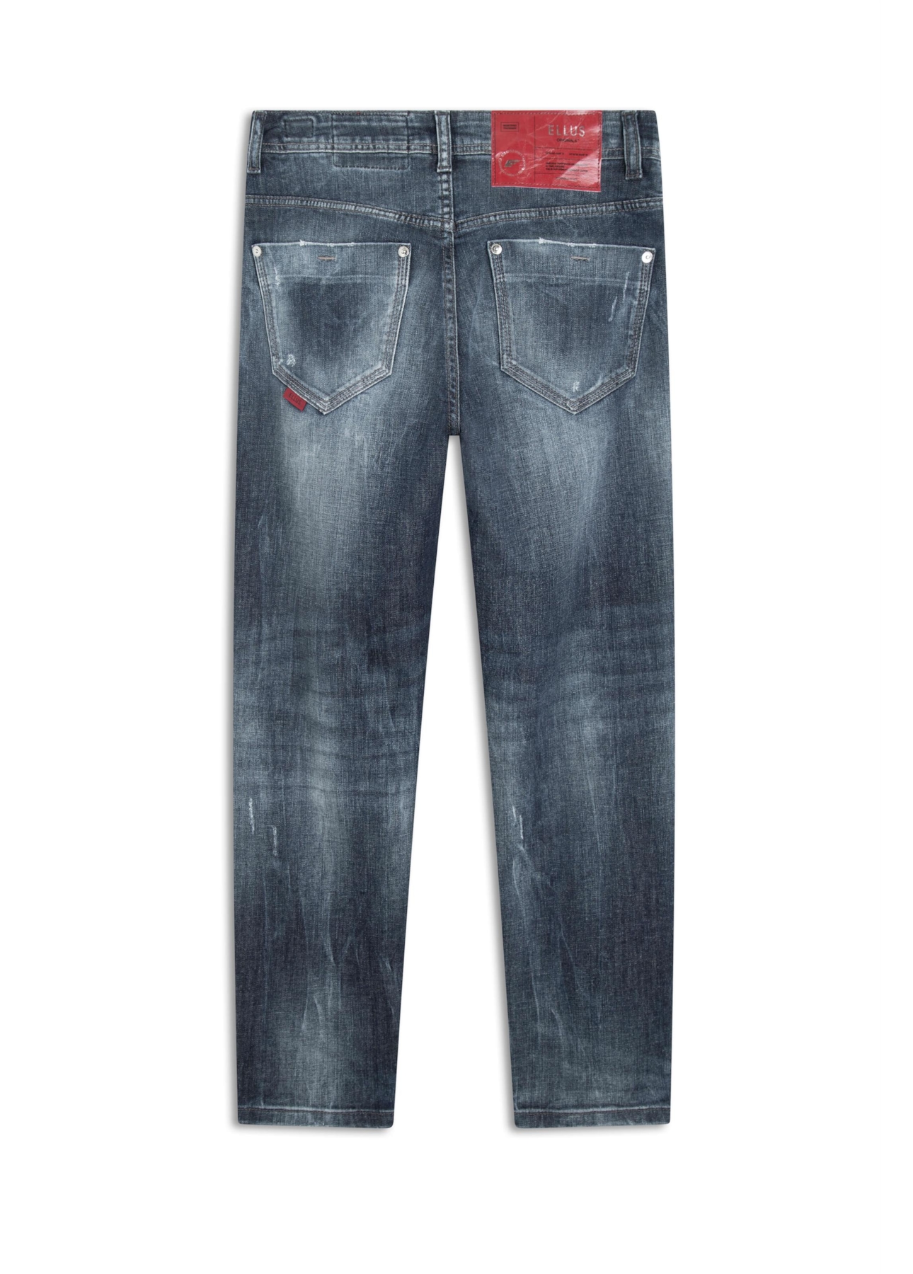 Calça Jeans Deep Blue Rihanna 1688- Lav.Esc. C/Cerzidos