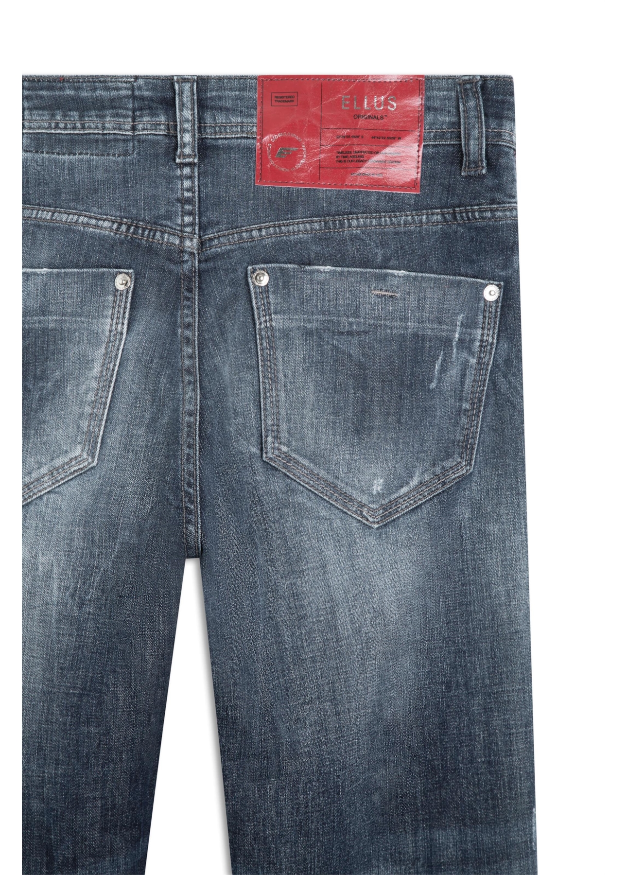 Calça Jeans Deep Blue Rihanna 1688- Lav.Esc. C/Cerzidos