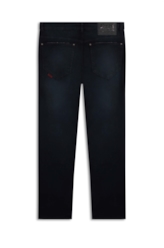 Calça Jeans Ellus Techno Fleece Indigo Skinny Lav.Escuro C/ Jato