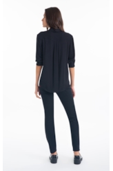Calça Jeans First Black Skinny Lav. 35 Amaciado