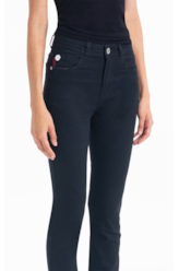 Calça Jeans First Black Skinny Lav. 35 Amaciado