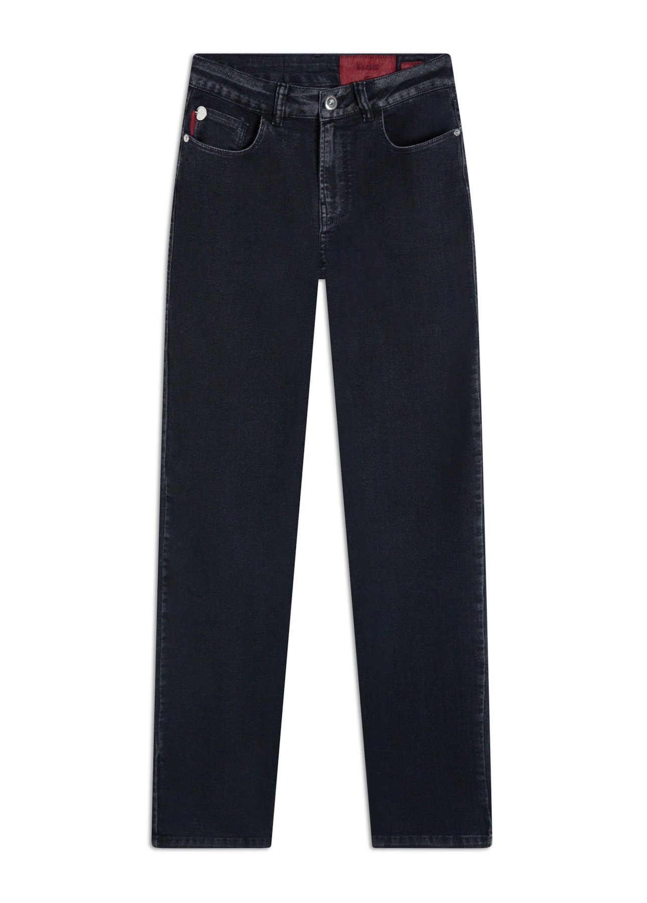 Calça Jeans First Black Skinny Lav.Gisele Escuro Com Luva