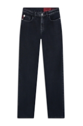 Calça Jeans First Black Skinny Lav.Gisele Escuro Com Luva