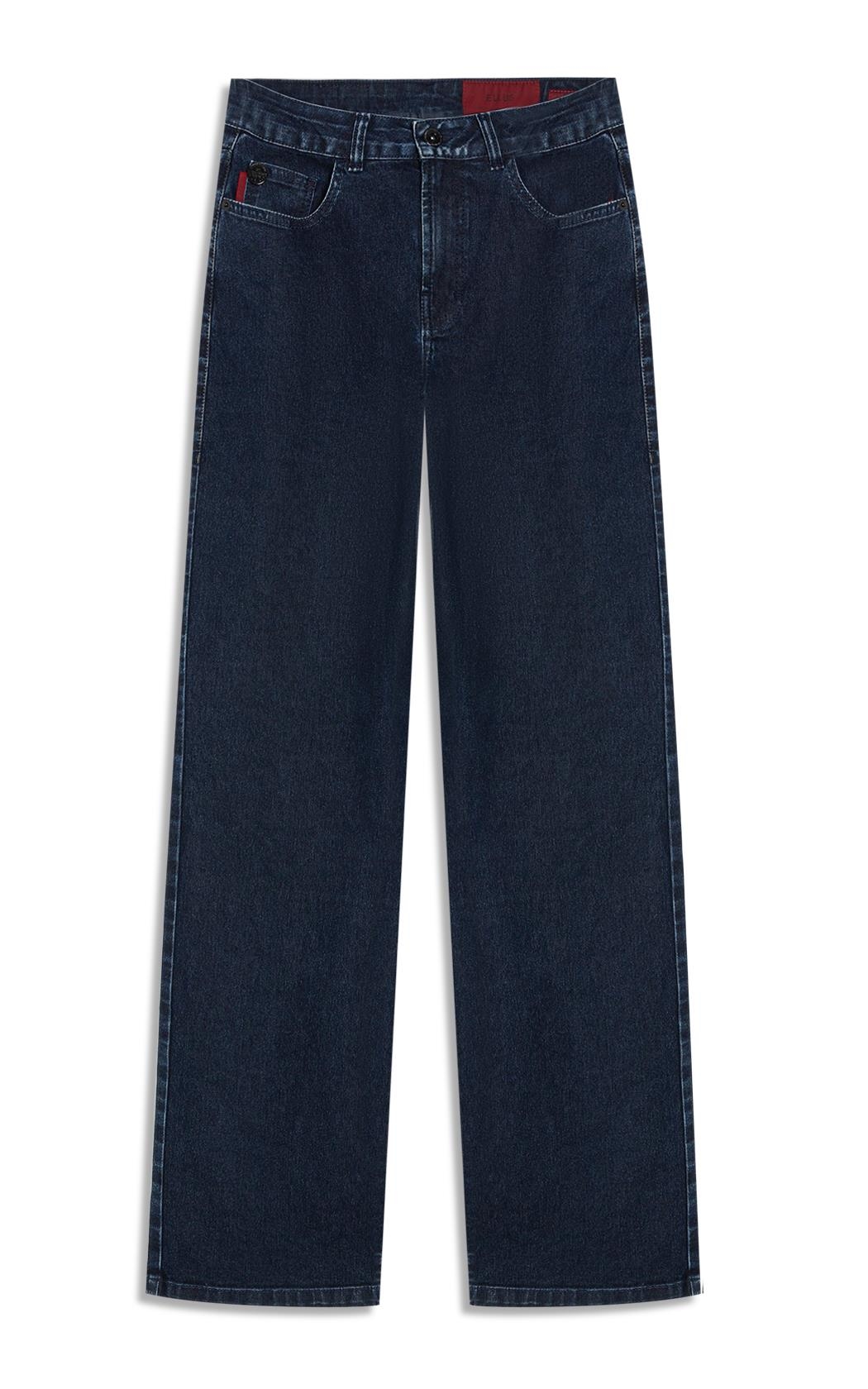 nonnative EXPLORER JEANS DF Pliantex® Calça Jeans First Blue (Gisele Reta) 5 Pockets Lav.Escuro C/ Luva