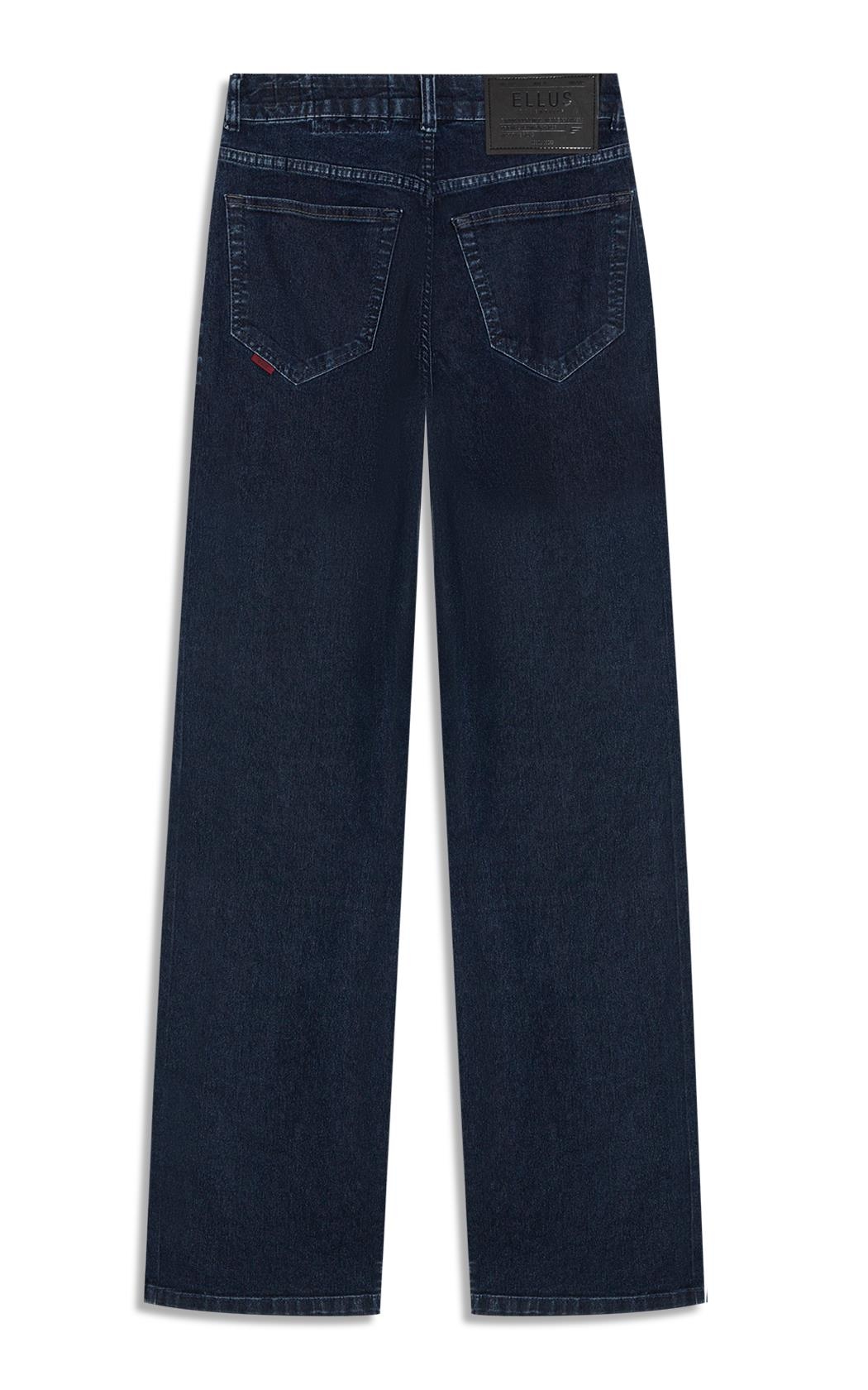 Calça Jeans First Blue (Gisele Reta) 5 Pockets Lav.Escuro C/ Luva