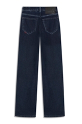 Calça Jeans First Blue (Gisele Reta) 5 Pockets Lav.Escuro C/ Luva