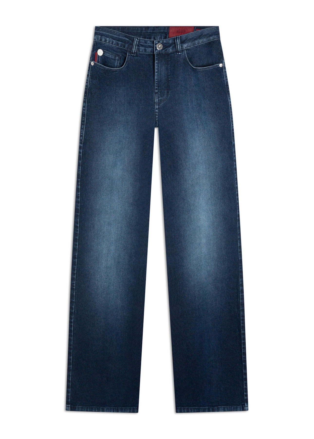 Calça Jeans First Blue Gisele Reta Lav.Gisele Escuro Com Used