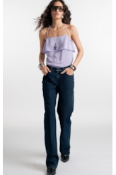 Calça Jeans First Blue Lav.Escuro