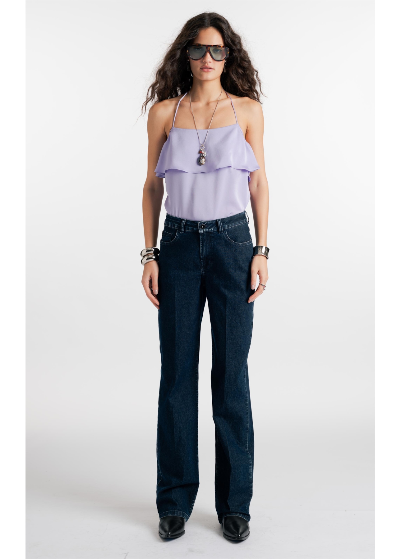 Calça Jeans First Blue Lav.Escuro