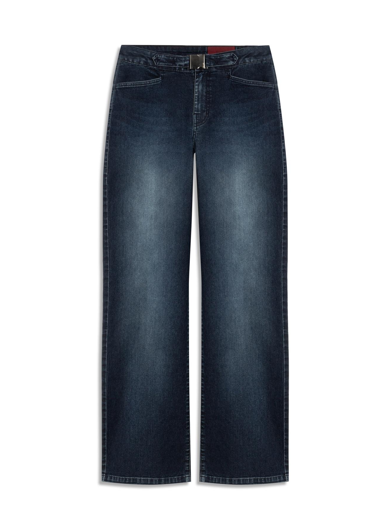 Calça Jeans First Blue (Reta) Chevalier Lav.Escuro C/ Used
