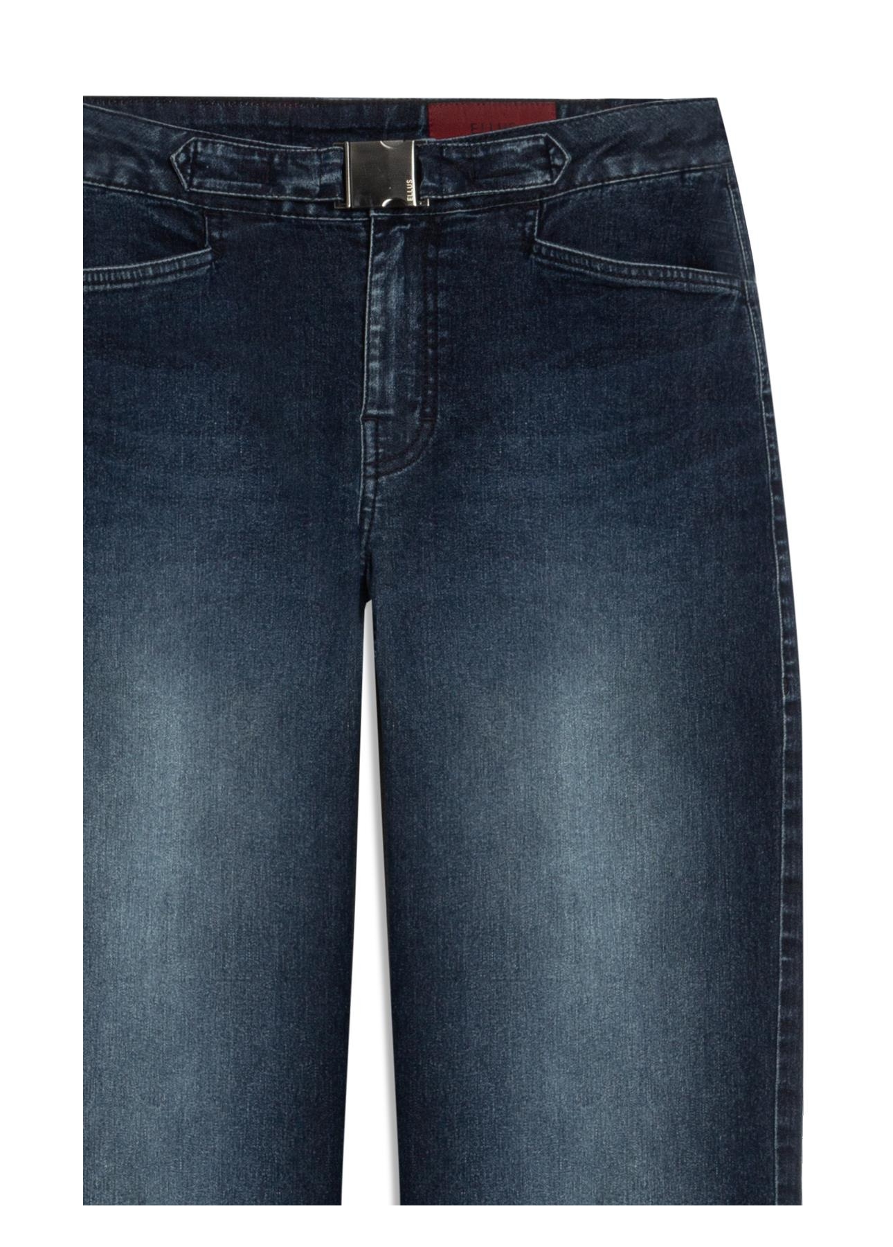 Calça Jeans First Blue (Reta) Chevalier Lav.Escuro C/ Used