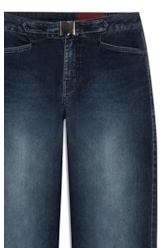 Calça Jeans First Blue (Reta) Chevalier Lav.Escuro C/ Used