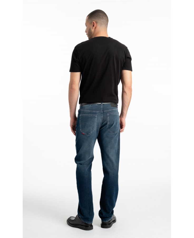 Calça Jeans First Blue Slim Lav.Escuro
