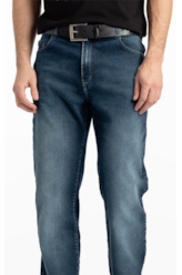 Calça Jeans First Blue Slim Lav.Escuro