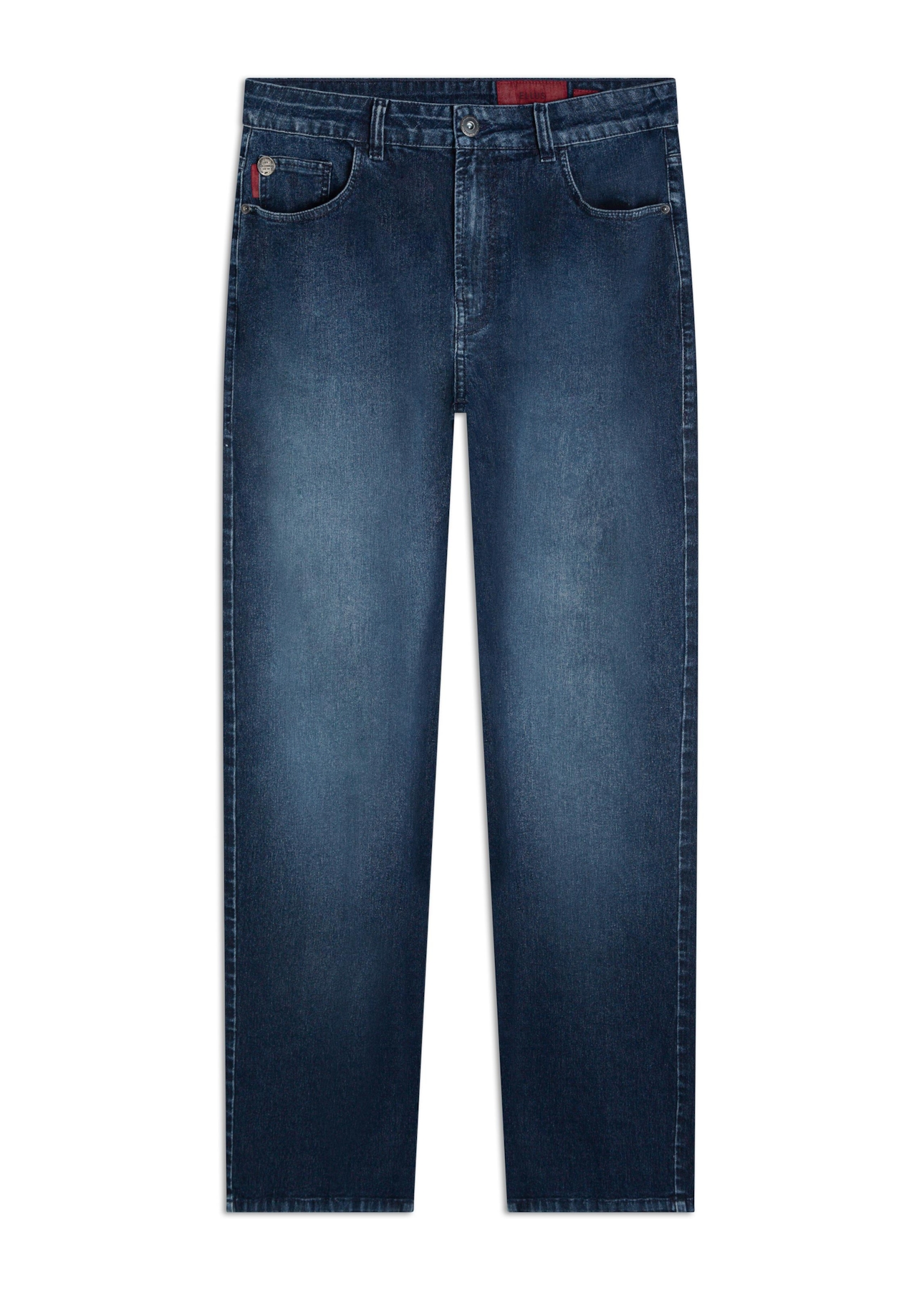 Calça Jeans First Blue Slim Lav.Escuro C/ Used