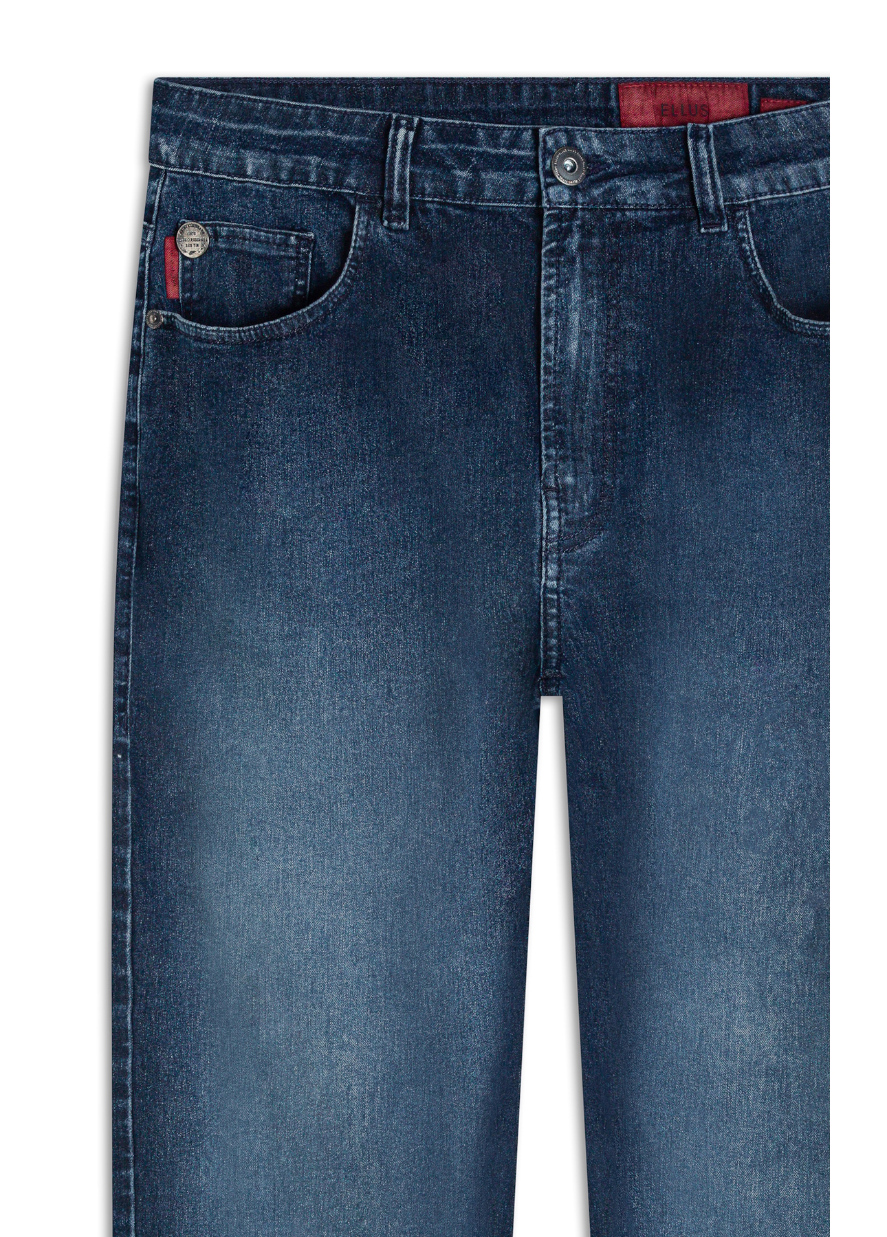 Calça Jeans First Blue Slim Lav.Escuro C/ Used
