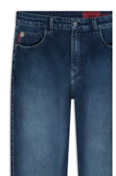 Calça Jeans First Blue Slim Lav.Escuro C/ Used
