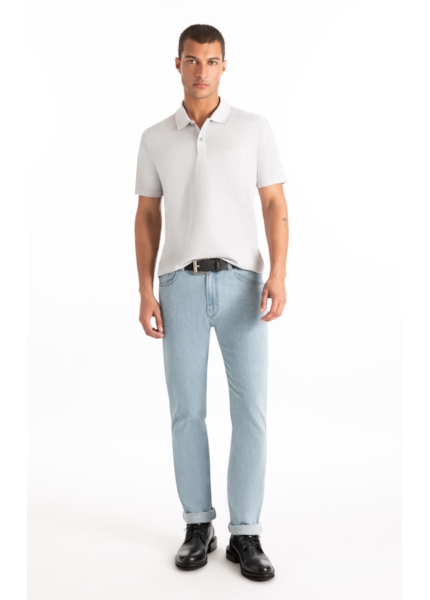 Calça Jeans First Slim Lav. Claro Total