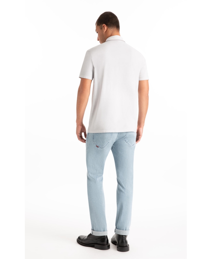 Calça Jeans First Slim Lav. Claro Total