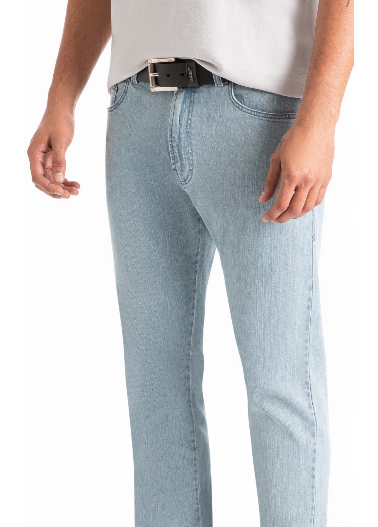 Calça Jeans First Slim Lav. Claro Total