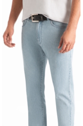Calça Jeans First Slim Lav. Claro Total
