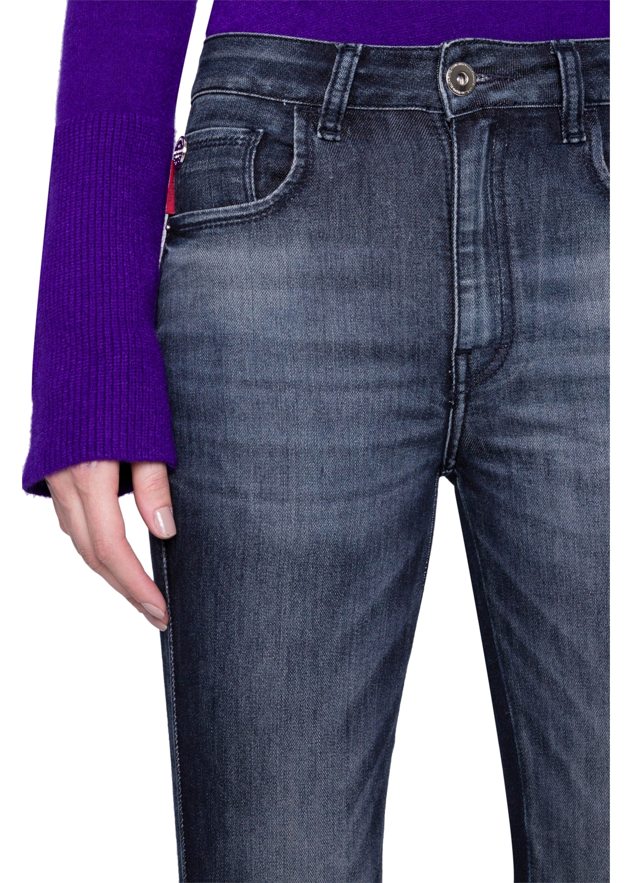 Calça Jeans Gisele Lake Ly 201  Lav.Escuro C/ Used