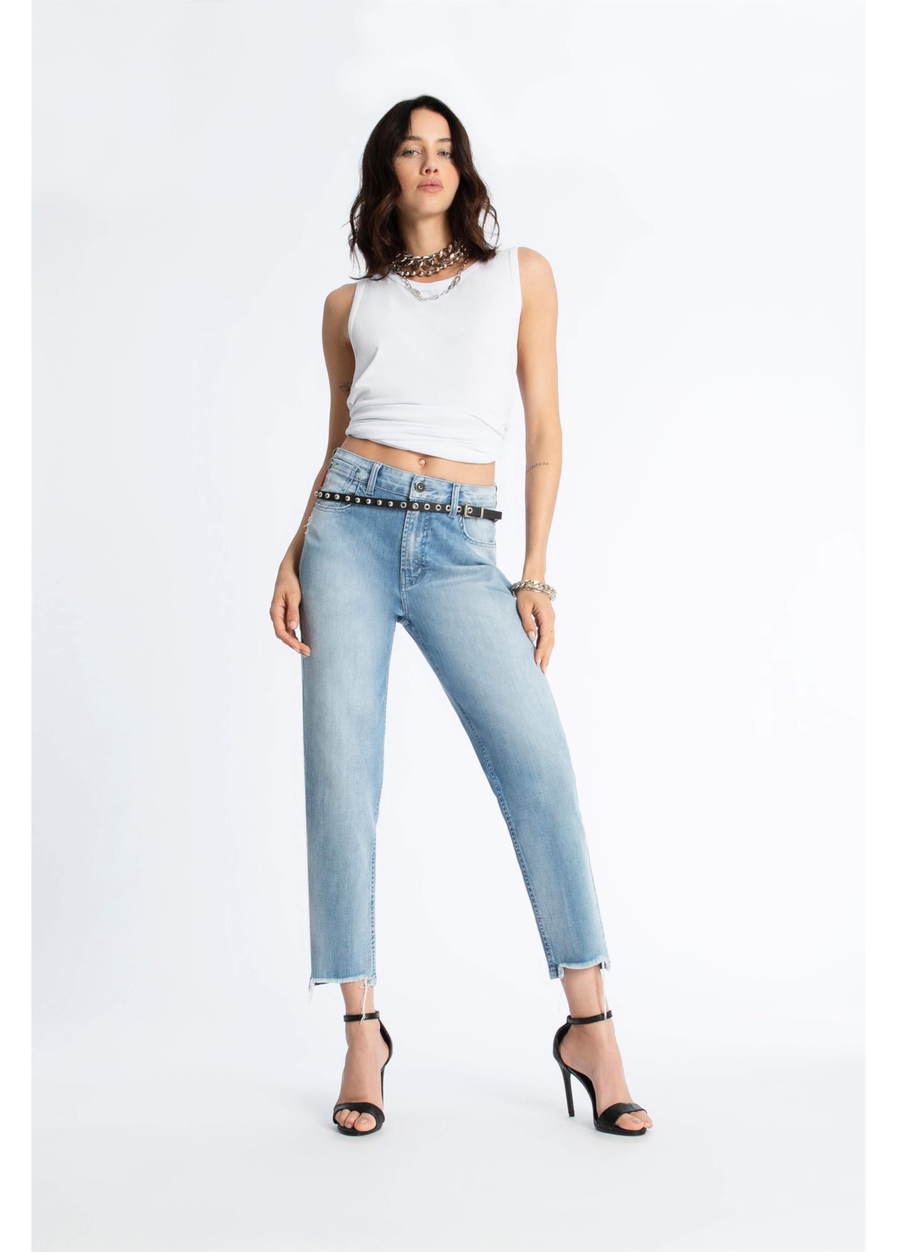 Calça Jeans Heaven Blue 1831-Lav.Claro C/ Used