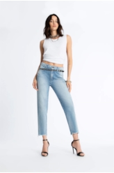 Calça Jeans Heaven Blue 1831-Lav.Claro C/ Used