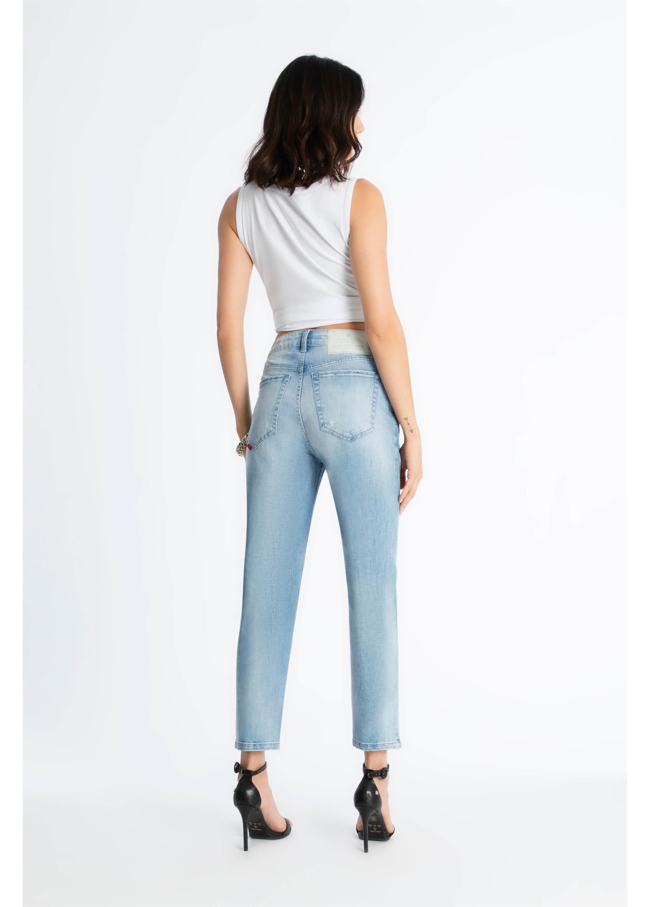 Calça Jeans Heaven Blue 1831-Lav.Claro C/ Used