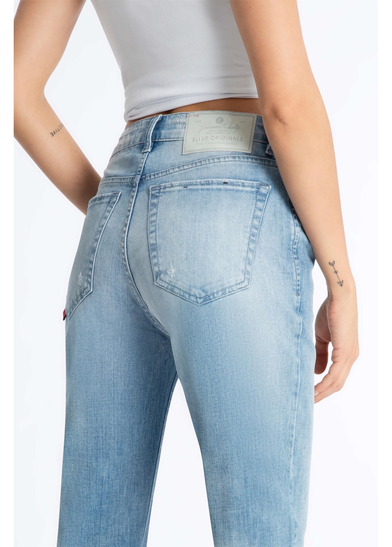 Calça Jeans Heaven Blue 1831-Lav.Claro C/ Used