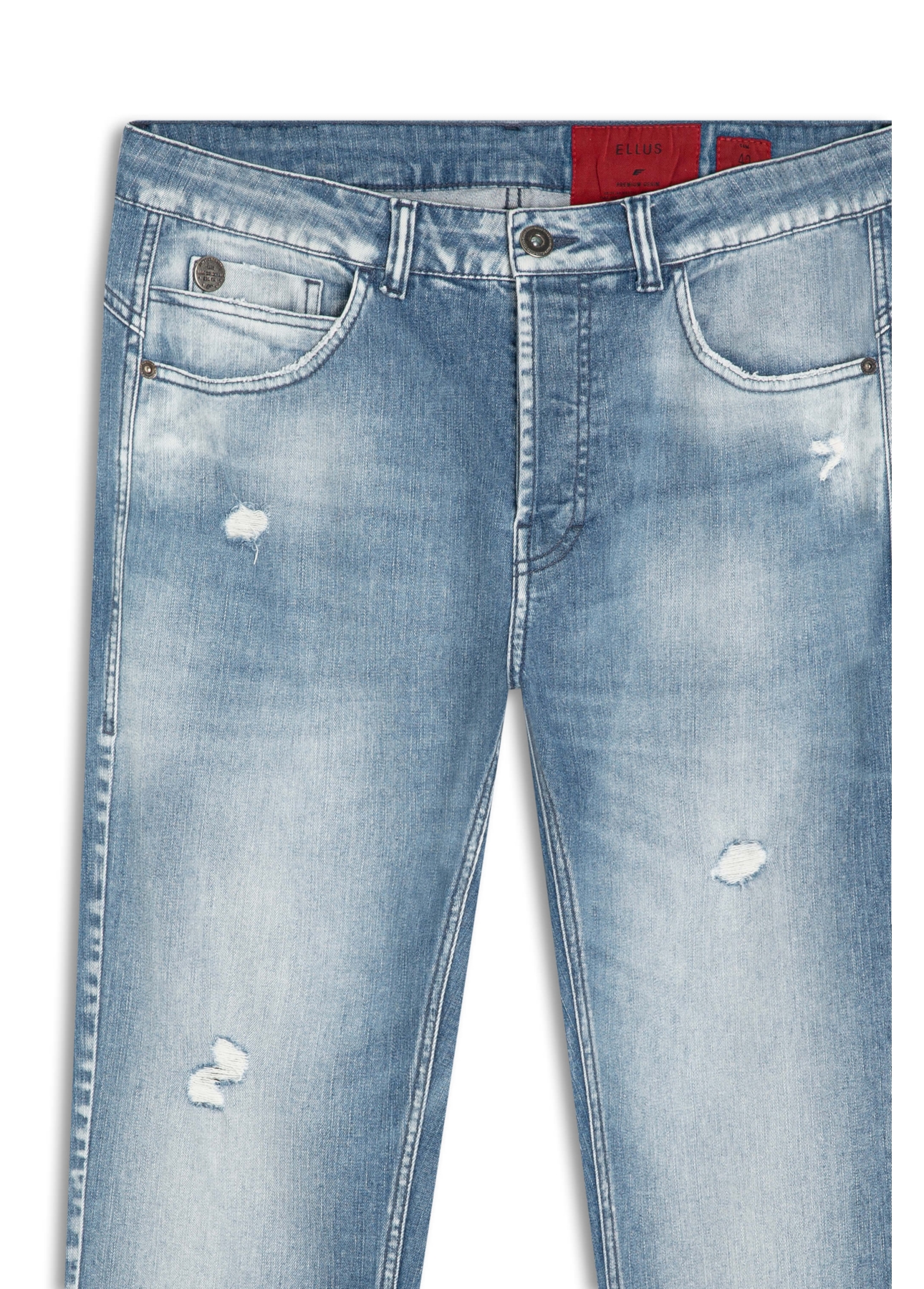 Calça Jeans Heaven Blue Rock Pala 1484 Lav.Claro C/ Used