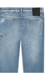 Calça Jeans Heaven Blue Rock Pala 1484 Lav.Claro C/ Used