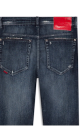 Calça Jeans High Comfort Blue 1860 Lav.Esc. C/Matiz+3d