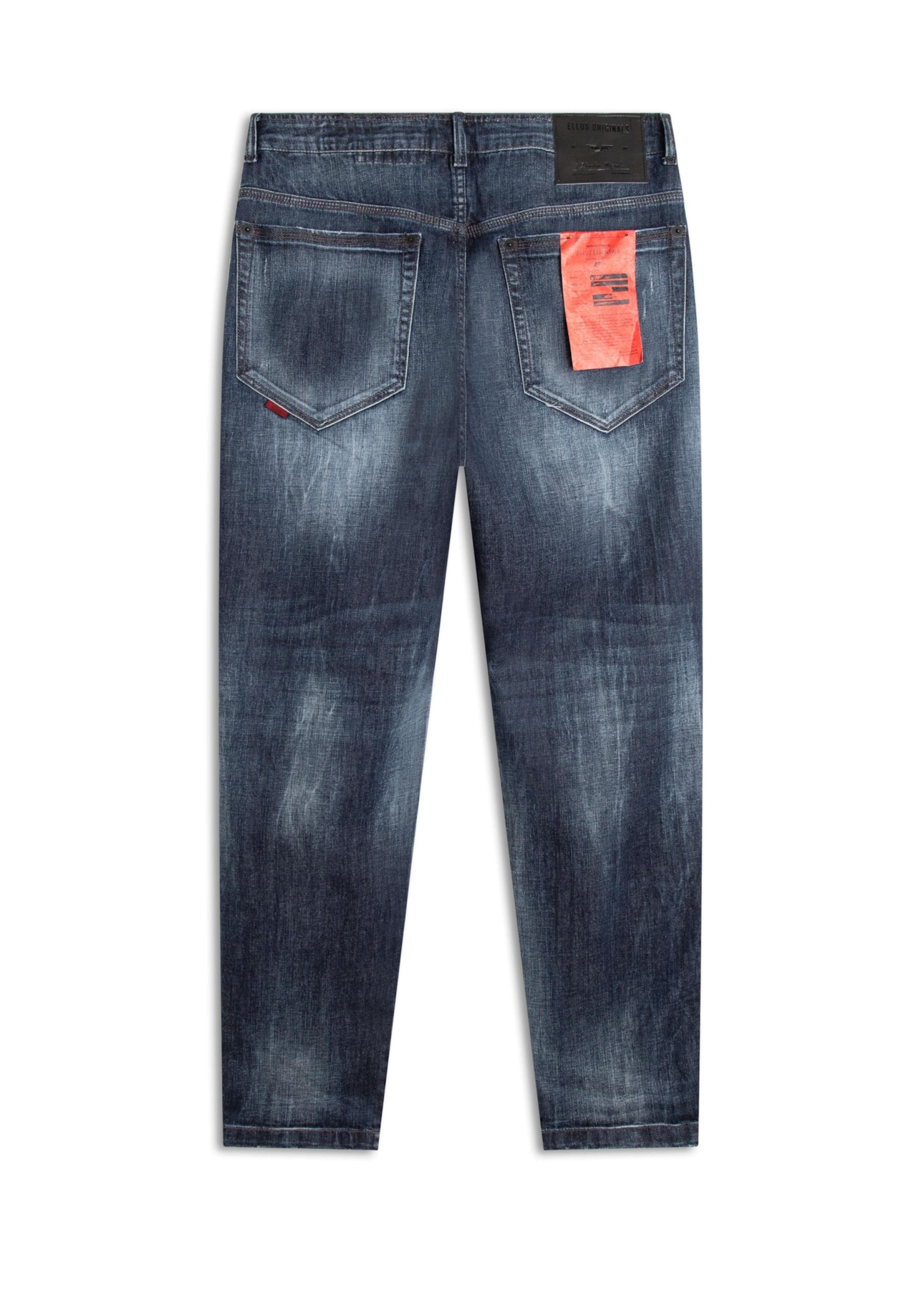Calça Jeans High Comfort Classic 1688- Lav.Esc. C/Cerzidos