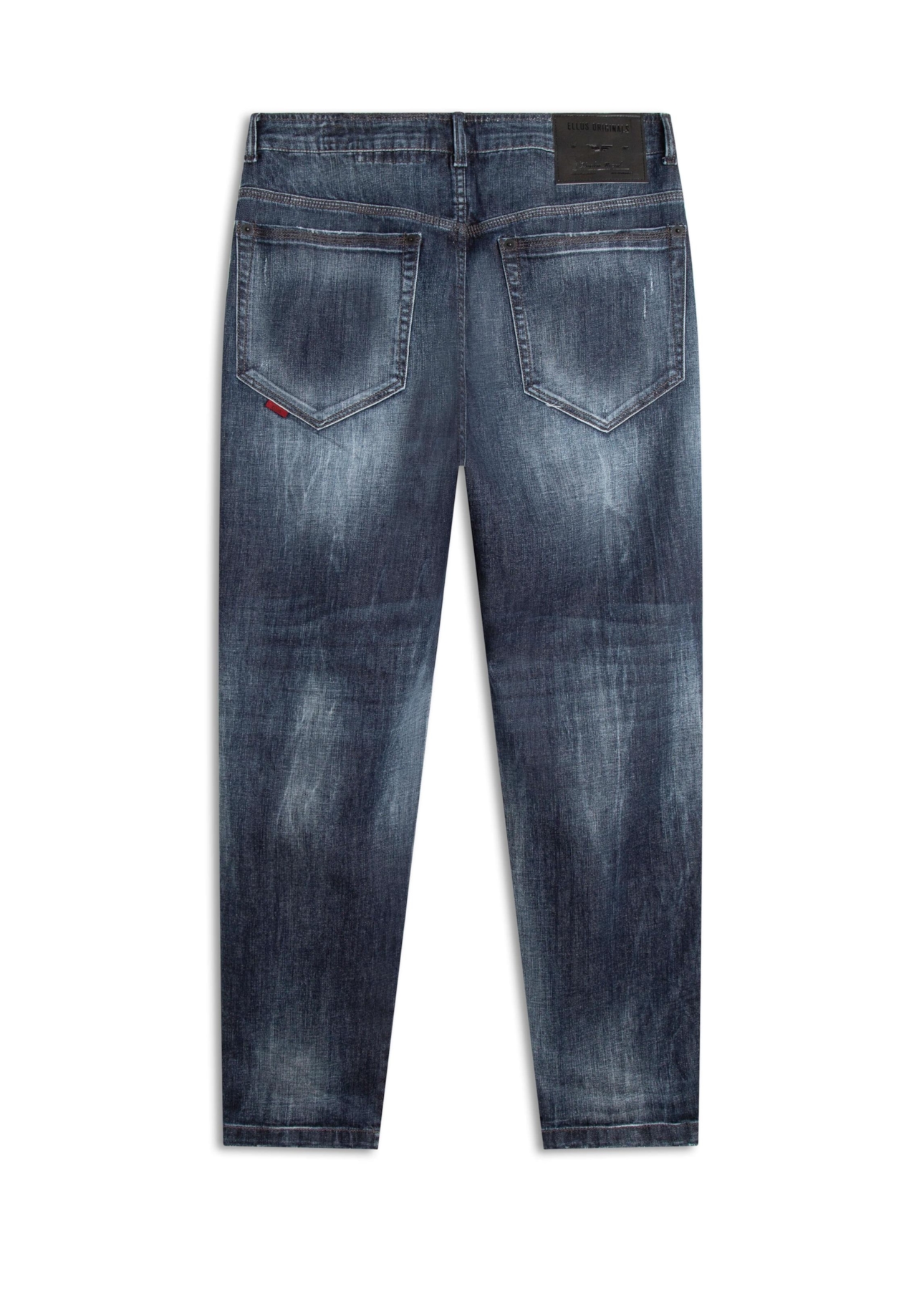 Calça Jeans High Comfort Classic 1688- Lav.Esc. C/Cerzidos
