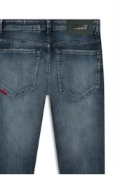 Calça Jeans High Comfort Dark Indigo Lav.Escuro C/Tank