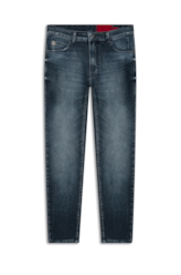Calça Jeans High Comfort Dark Indigo Lav.Escuro C/Tank