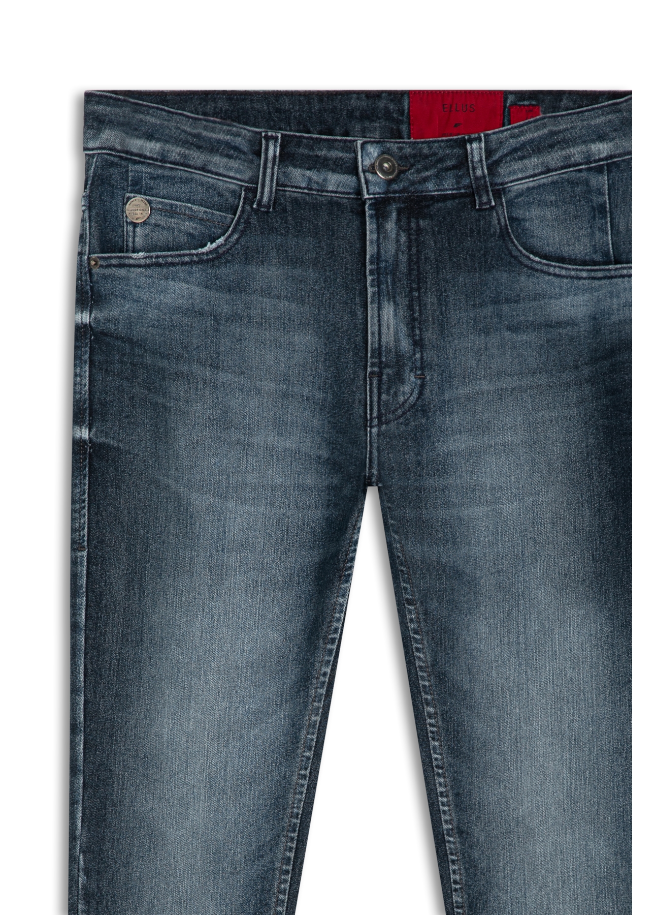 Calça Jeans High Comfort Dark Indigo Lav.Escuro C/Tank