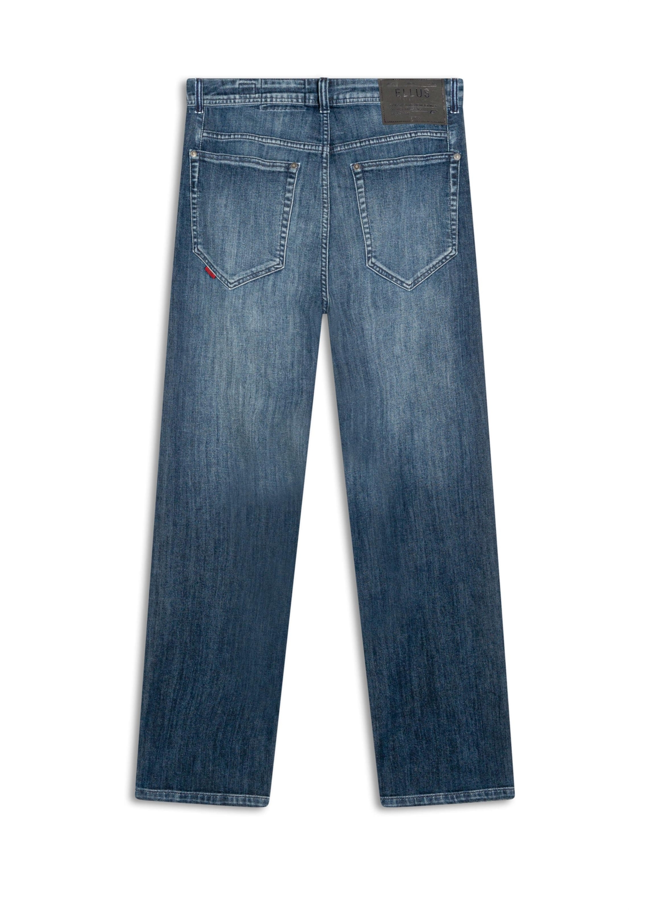 Calça Jeans High Comfort Dark Indigo Lav. Escuro C/ Used