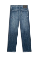 Calça Jeans High Comfort Dark Indigo Lav. Escuro C/ Used