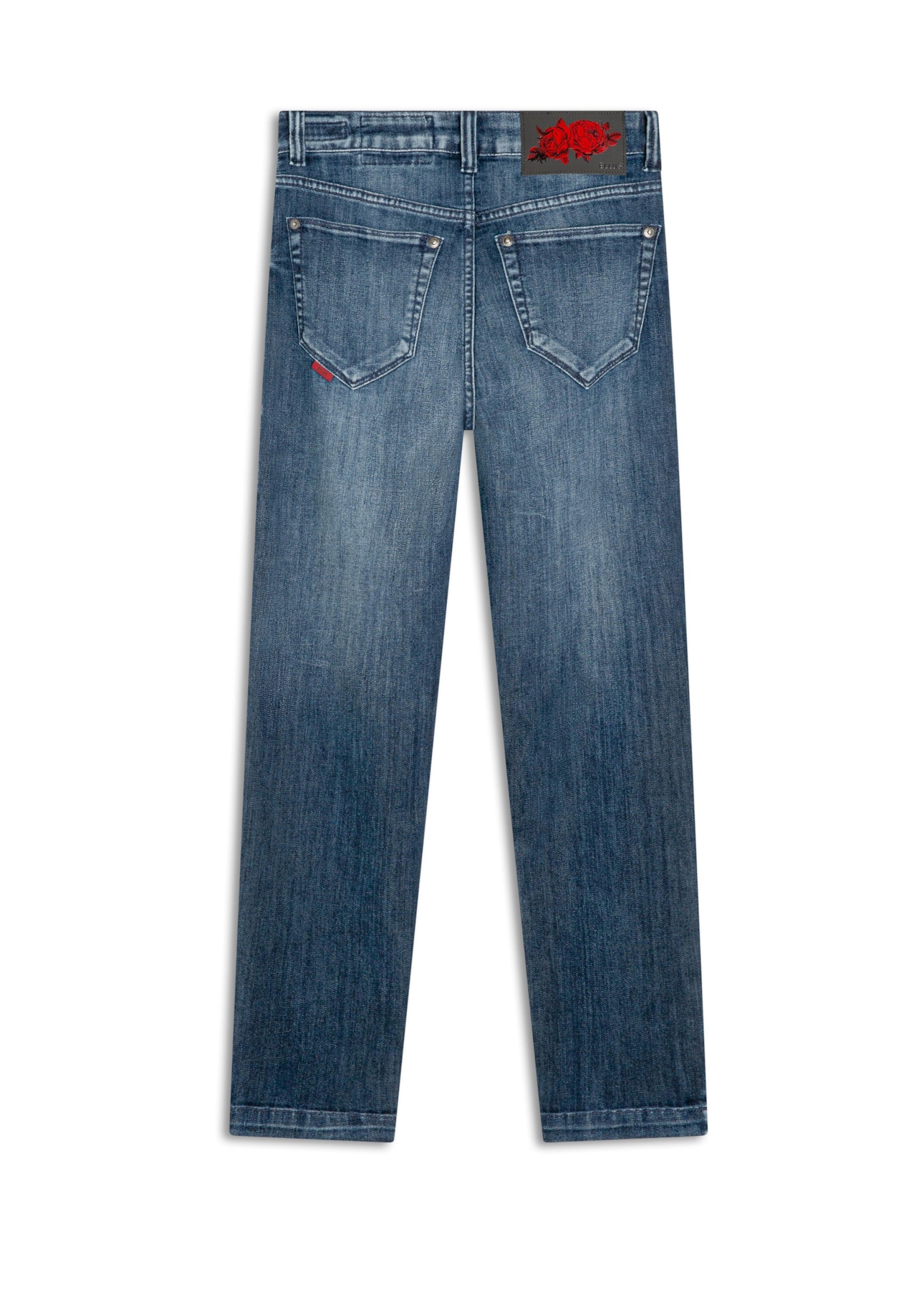 Calça Jeans High Comfort Dark Indigo Rihanna Lav. Escuro C/ Used